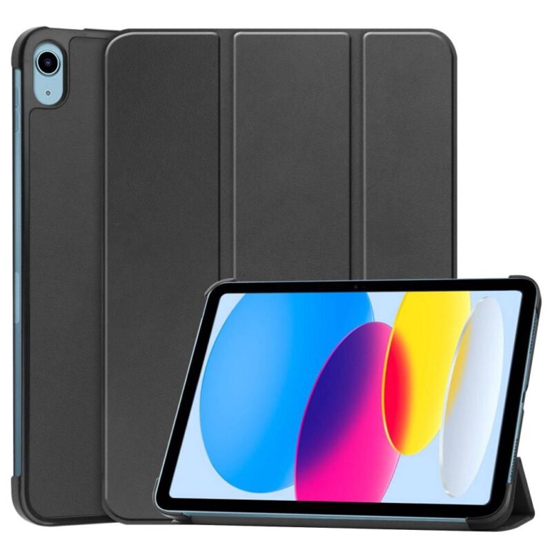 ipad 109 10th gen 2022 tri fold etui svart