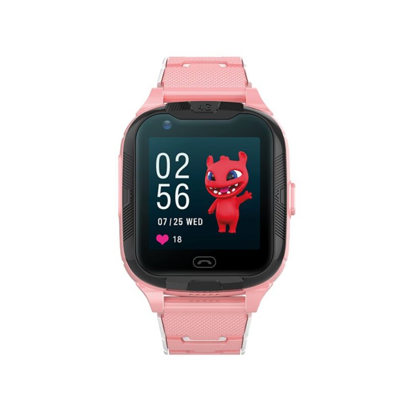 maxlife smartklokke 4g wifi gps mxkw 350 rosa