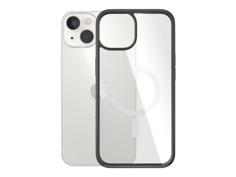 panzerglass clearcase beskyttelsescover sort apple iphone 14