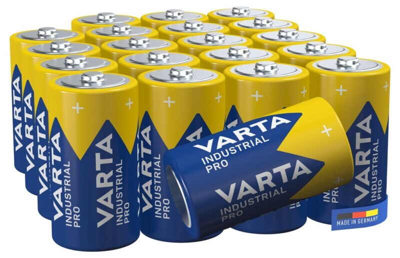 varta industrial pro c batterier 20 pakning