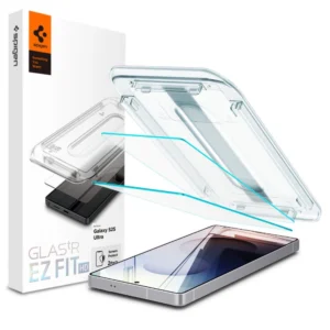 Spigen Glas.tR EZ FIT 2-pack tempered glass for Samsung Galaxy S25 Ultra - transparent