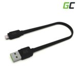 Green Cell USB-ladekabel Lightning. 25 cm. hurtiglading Apple 2.4A