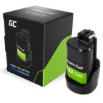 Green Cell 1600A00X79 12V 3Ah batteri for Bosch GBA elektroverktøy