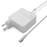 Green Cell MacBook lader 60W. MagSafe L-kontakt - Hvit