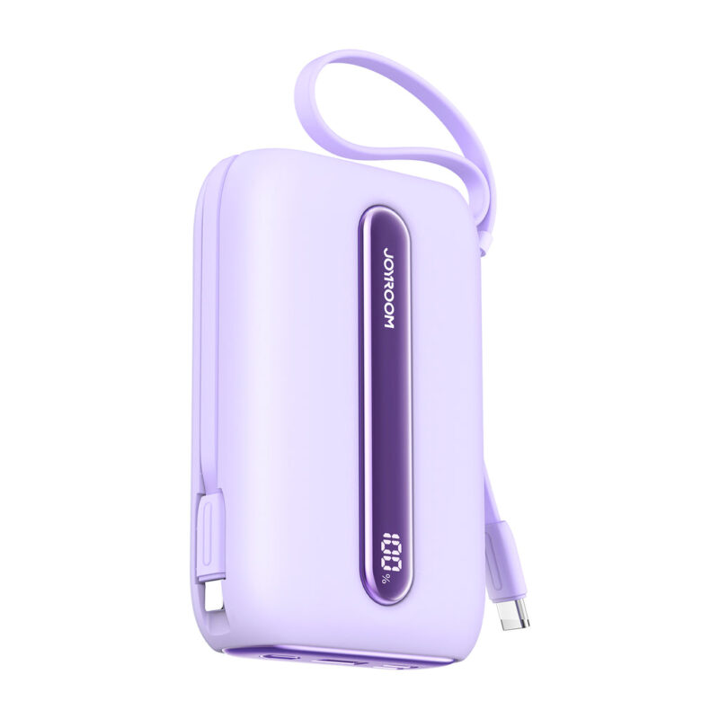 joyroom jr l012 plus 225w mini power bank 20000mah med doble kabler