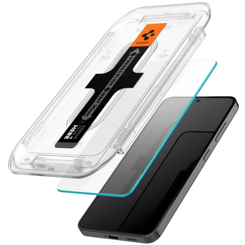 spigen glastr ez fit herdet glass for samsung galaxy s24 2 stk 1