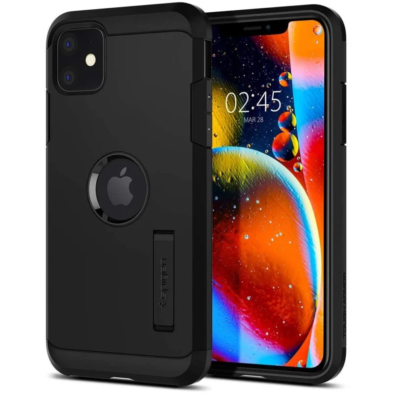 spigen tough armor iphone 11 deksel svart