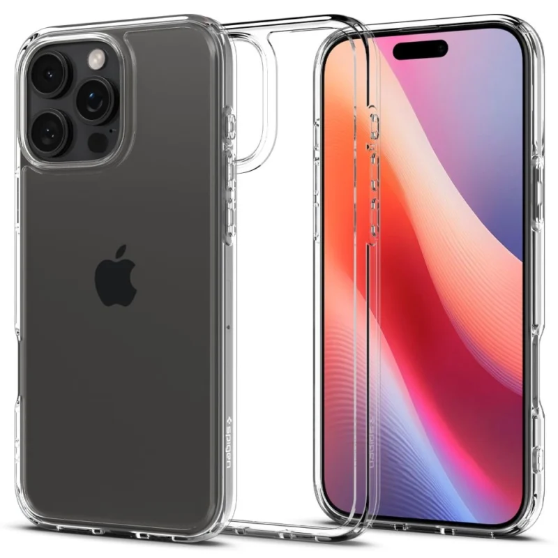 spigen ultra hybrid deksel for iphone 16 pro max klar