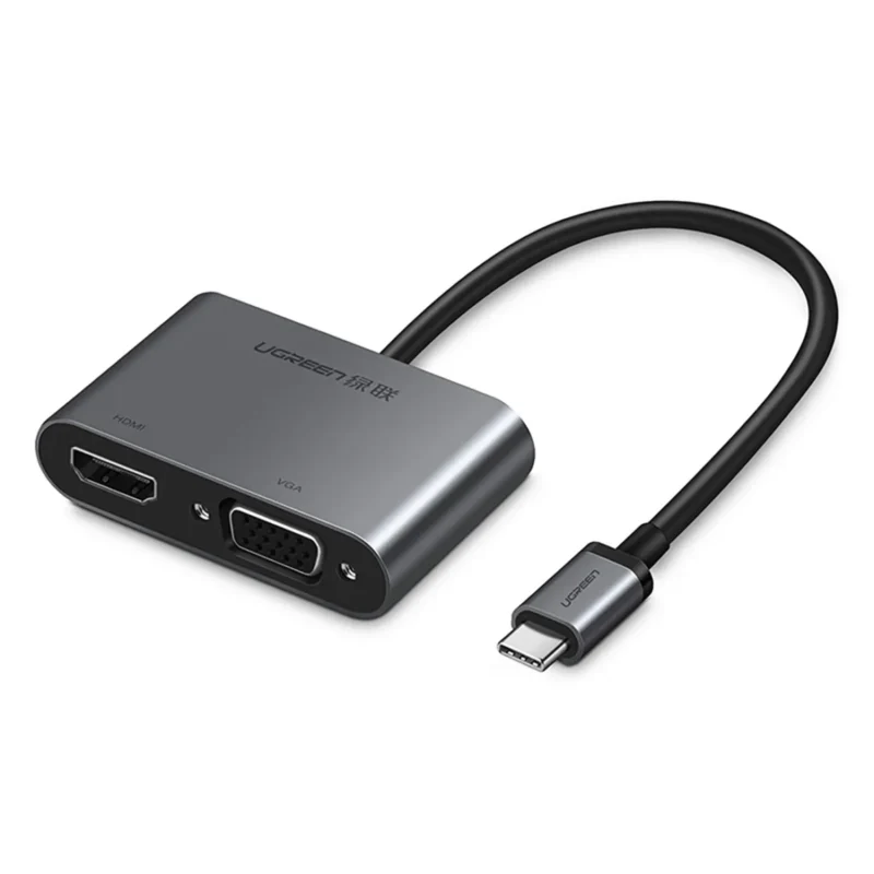 ugreen cm162 50505 usb c hdmi vga usb a 30 usb c pd adapter gra scaled 1