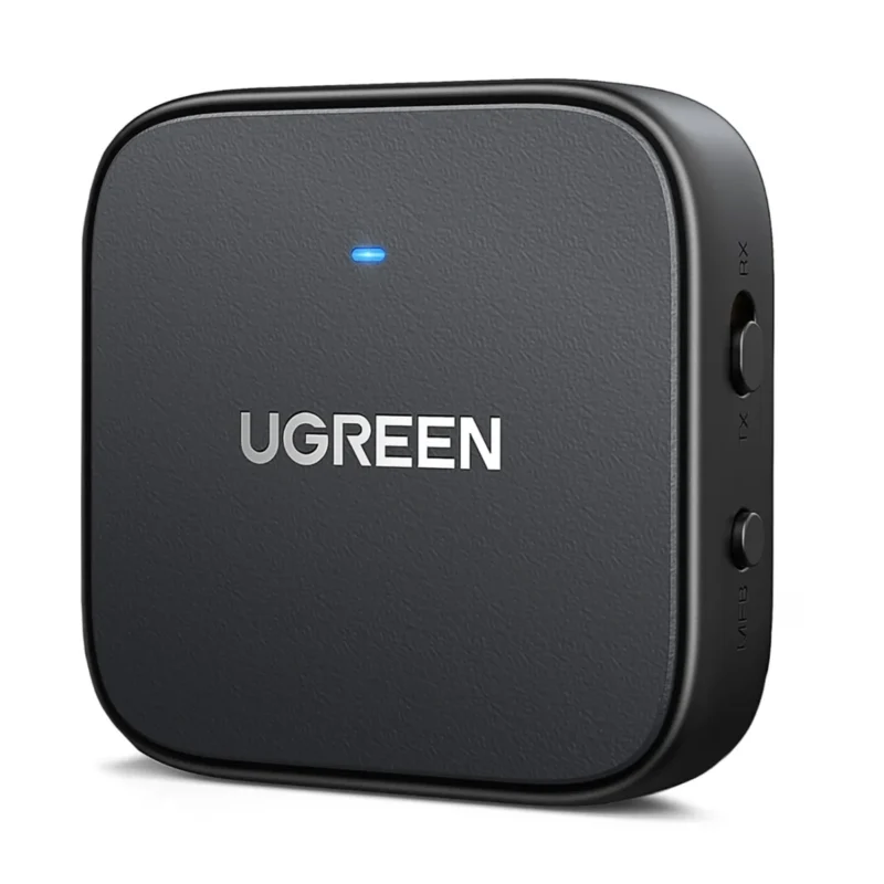 ugreen cm667 35223 bluetooth 52 lydsender mottaker svart scaled 1