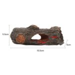 13x5cm Liten Synkende Trevrak Simulering Harpiks Akvarium Dekorasjon