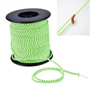 2,5 mm Diameter Reflekterende Snor Vindbestandig Telt Snor Camping Snor Reflekterende Telt Snorer, Lengde: 50 m