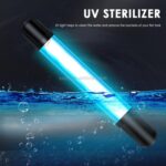 220V 7W UV Ultrafiolett Alge Desinfeksjonslampe for Akvarium, EU-plugg