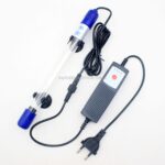 220V 9W UV Ultrafiolett Alge Desinfeksjon Fiskekar Lampe, Regelmessig Betaling, EU-plugg