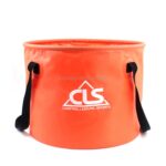 30L 4 i 1 PVC Utendørs Sammenleggbar Dobbel Dreneringskurv Camping Fiskeredskapsveske