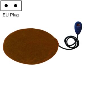 30x30cm Kaffe 12V Lavspenning Multifunksjonell Varm Pet Varmepute Pet Elektrisk Teppe (EU-Kontakt)