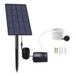 5V/2.5W Solcelledrevet Lufting Pumpe Uten Batteri Solcelledrevet Oksygenspumpe DC Fiskedam Lufting