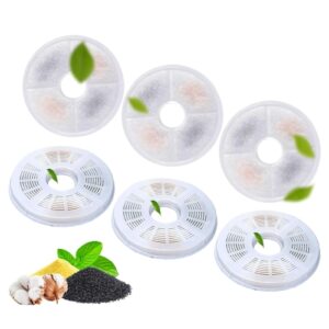 6 stk /Boks For Catit Pet Vannfontene Erstatningsfiltre Katt Vannbeholder Filtre