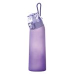 700ml Sportsvannflaske Tritan Bærbar Lekkasjesikker Vannflaske BPA-fri Drikkekopp med Sugrør (Lilla)
