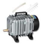 ACO-004 58W 75L/Min Elektromagnetisk Luftpumpe Kompressor Sjømat Fisktank Øker Oksygen Luftstrøm Fordeler, US Plug