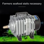 ACO-004 58W 75L/Min Elektromagnetisk Luftpumpe Kompressor Sjømat Fisktank Øker Oksygen Luftstrøm Fordeler, US Plug