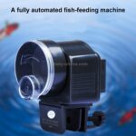 AF-2003 Akvariefiskebowl Automatisk Fôringsdispenser for Kjæledyr, Kapasitet: 20-50g