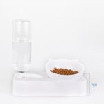 Anti-tipping Kjæledyrskål Automatisk Drikkevann Matingskål, Størrelse: Stor