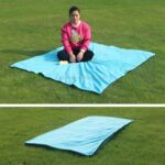 Aotu AT6109 Utendørs Camping Fleece Sovepose for Voksne, Tilfeldig Fargelevering, Størrelse: 180x75cm