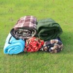 Aotu AT6109 Utendørs Camping Fleece Sovepose for Voksne, Tilfeldig Fargelevering, Størrelse: 180x75cm