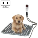 CW45 45x45cm Multinivå Temperaturregulerende Tidsinnstilt Kjæledyrvarmepad, Spesifikasjon: US-plugg
