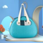 Easy Pet Utflukt Gjennomsiktig Ryggsekk Sammenleggbar Pustende Katt Bag, Spesifikasjon: 39X27X30cm (Himmelblå)