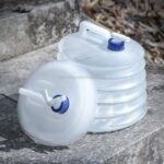 Folding Bucket Portable Kettle" kan oversettes til norsk som "Sammenleggbar bøtte bærbar vannkoker