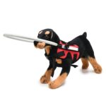 Hund Blindsone Anti-Kollisjonsring Dyrebeskyttelsesring Dekkring, Spesifikasjon: M (Rød)