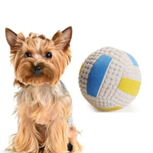 Hundelekasje Latex Hundebite Lyd Ball Kosedyr, Spesifikasjon: Stor Volleyball