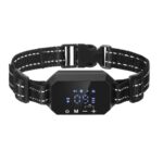 Hundetrener Elektronisk Gjerde Smart GPS Trådløs Bjeffestopper (Svart)