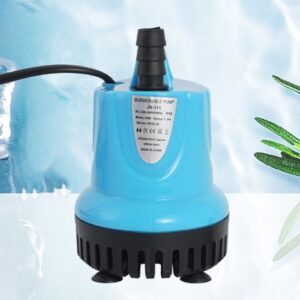 JN-311 12W Anti-Dry Burning Bunnsugende Pumpe for Akvarium, Suge Piss Wigwam Bonsai Nedsenkelige Pumper (EU Plugg)