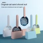 Kattetoalettspade for katteavføring - Stort rengjøringsverktøy (Tilfeldig farge)