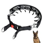 Klutbånd Lim Avtagbar Treningsstimulerende Hundehalsbånd, Størrelse: XL 4,0mm x 60cm (Med Lokk)