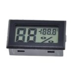 Med Probe Digitalt Termometer Hygrometer Elektronisk Temperaturdeteksjon Sensor, Modell: FY-11 Svart