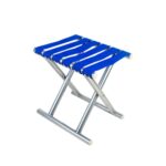 Metallrør Utendørs Sammenleggbar Stol Fiskestol Camping Bærbar Stol Medium (25,5 cm) Tilfeldig Farge