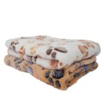 myk kjæledyrteppe vinter hund katt seng matte fotavtrykk varm sovemadrass små og mellomstore hunder katter korallfleece kjæledyrutstyr, størrelse: XS (rosa)