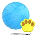 O2 6cm Intelligent Fjernkontroll Kjæledyrleke Hundetreningsball (Blå)