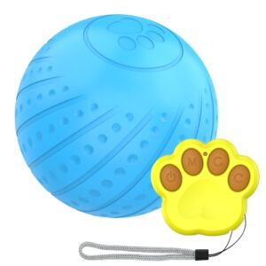 O2 6cm Intelligent Fjernkontroll Kjæledyrleke Hundetreningsball (Blå)