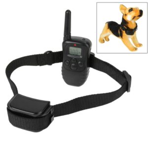 Oppladbar og vanntett 300m fjernkontroll for hundetrening med LCD-skjerm