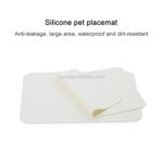 Original Xiaomi Youpin Jordan & Judy Katt- og hundesilikon Antiskli Matten, Størrelse: 530x380x2.5mm (Beige)