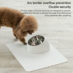 Original Xiaomi Youpin Jordan & Judy Katt- og hundesilikon Antiskli Matten, Størrelse: 530x380x2.5mm (Beige)