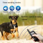 PaiPaitek PD529-3 Fjernkontroll Hundetreningsenhet Stemmekontroll Bjeffing Stoppere Elektronisk Krage Hundetreningsenhet