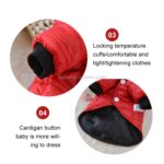 Pet Dog Coat Vintervarm Klær til Små Hunder for Chihuahua, Myk Pels Hettevalp Jakke Klær for Chihuahua Små Store Hunder, Størrelse: S (Grå)