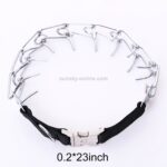 Pet Dogs Høy Kvalitet Metall Krage Justerbar Kjede Spesifikk Trening Hunders Kjede Krage, Størrelse: 4.0mm*60cm