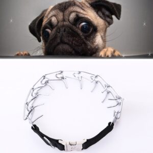 Pet Dogs Høy Kvalitet Metall Krage Justerbar Kjede Spesifikk Trening Hunders Kjede Krage, Størrelse: 4.0mm*60cm